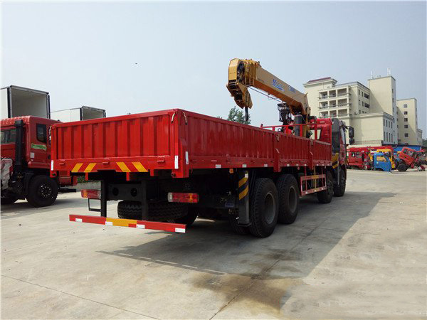 徐工12噸J6前四后八解放隨車吊