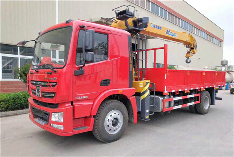 重慶渝北周總喜提徐工漢風一體化8噸隨車吊