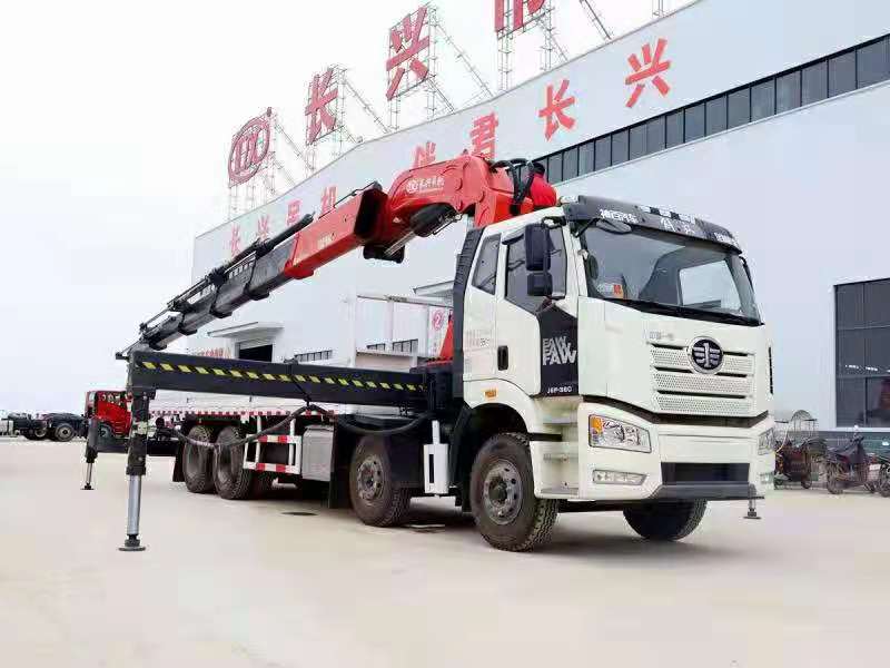 解放J6折臂隨車(chē)吊