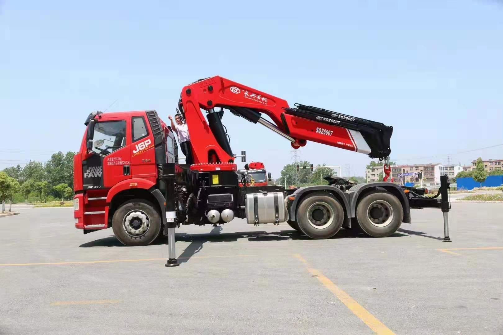 解放30噸折臂隨車吊