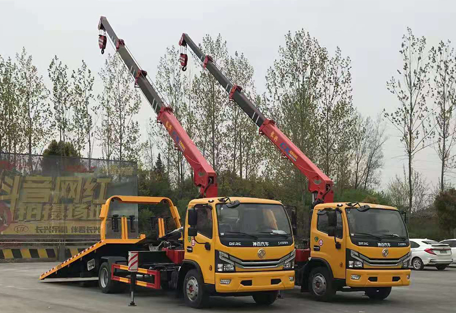 廠家解析:東風(fēng)多利卡清障隨車吊