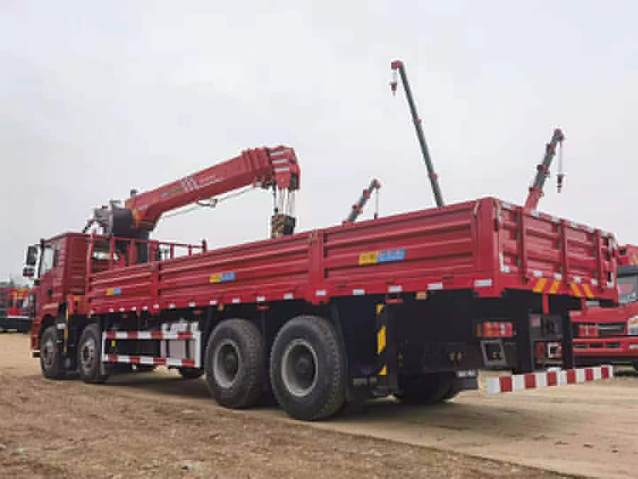 陜汽德龍三一12噸隨車吊