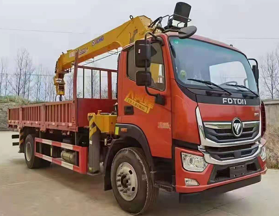 福田奧鈴大黃蜂徐工8噸隨車吊多少錢