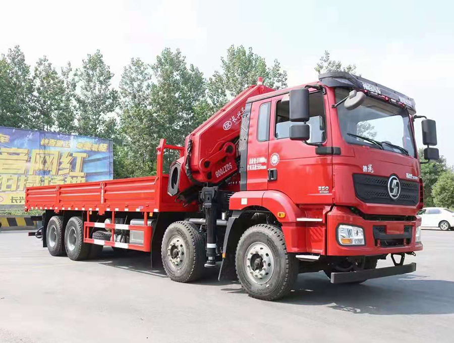 陜汽德龍長興35噸折臂隨車吊