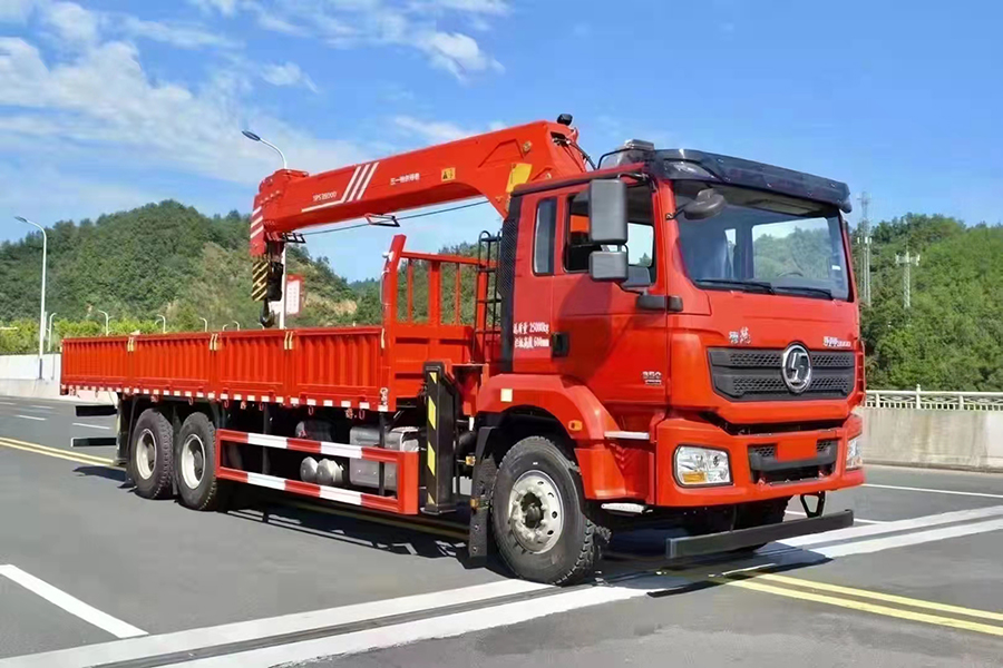 陜汽德龍三一14噸隨車吊